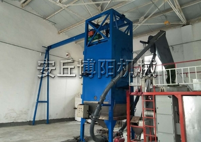 鋁灰噸袋拆包機解決粉塵問題,改善工作環(huán)境