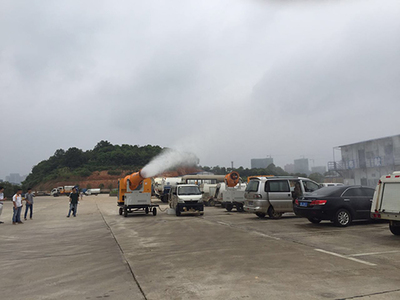 優(yōu)道UD-30工地降塵噴霧裝置 高效粉塵治理設備解析